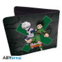 ABYstyle - Hunter X Hunter Portefeuille Emblème Vinyle, Noir, Noir, Classique