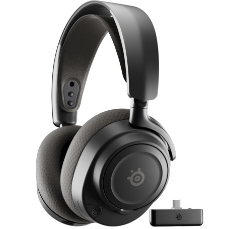SteelSeries Casque sans fil Arctis Nova 7X multi-plateforme Gen2-Contrôle des applications en temps réel - 50H+ -Haut-parleurs m