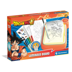 Clementoni Dragon Ball Luminous Board, Une Ardoise Lumineuse, pour Enfants, pour Développer Créativité, Multicolore - 18782