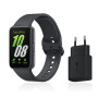 Samsung Galaxy Fit3, Bracelet connecté, Chargeur Secteur Rapide Inclus, écran 1,6’’, Notifications SMS et appels, fonctionnalité