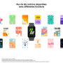 Samsung Galaxy Fit3, Bracelet connecté, Chargeur Secteur Rapide Inclus, écran 1,6’’, Notifications SMS et appels, fonctionnalité