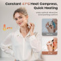 arboleaf Masseur de tête électrique, masseur de cuir chevelu IPX7 étanche avec 4 têtes chaudes et 4 têtes de massage, masseur de