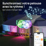 Linkind Spot Solaire Exterieur Smart SL5 avec Détecteur de Mouvement, 16 Millions de Couleurs, Contrôle de Groupe, Synchro Musiq