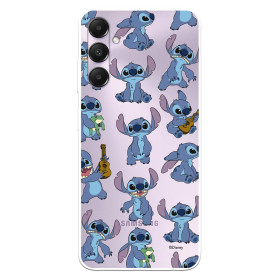 Coque pour Samsung Galaxy A05s officielle Lilo & Stitch motif transparent pour protéger votre téléphone portable Coque en silico