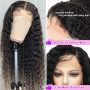 Perruque Cheveux Humain 13×4 Lace Wig Human Hair Deep Wave Perruque Femme Naturelle Brésilien Bouclée Bresilienne Cheveux Humain