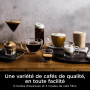 Ninja Luxe Premier, Machine a cafe a grain barista semi-automatique, 3-en-1: espresso, extraction froide et café filtre, Broyeur