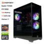 CyberpowerPC Wyvern Gaming PC - AMD Ryzen 7 5700X, Nvidia RTX 5060 8GB, 16GB RAM, 1TB NVMe SSD, 650W 80+ PSU, Wi-FI, Windows 11,