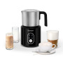 MOOSUM Mousseur à Lait Électrique 500ml, Mousseur à Lait Chaud et Froid Automatique, Chauffe-Lait Automatique, Machine à Chocola