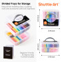Shuttle Art Pate Polymere, 50 Couleurs Polymere Clay 19 Outils 10 Types Accessoires