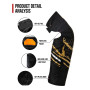 IRON JIA’S Genouillères Moto Hommes Hiver, Equipement de Protection CE2 Amovible, Chaud Imperméable et Coupe-Vent