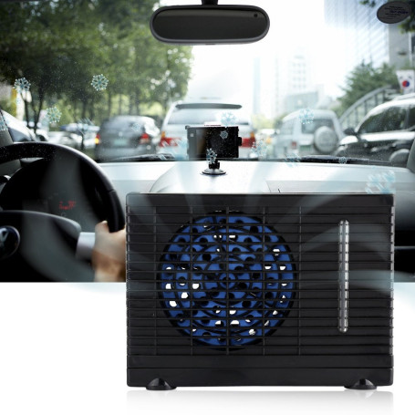 Ejoyous 12V Portable Climatiseur Ventilateur Mini Climatiseur 12V Ventilateur De Refroidissement De Voiture pour Voiture Camion 