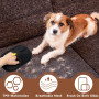 WJMY Lot de 2 gants magnétiques réutilisables pour enlever les poils d'animaux de compagnie, principe électrostatique, brosse à 