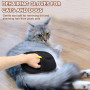 WJMY Lot de 2 gants magnétiques réutilisables pour enlever les poils d'animaux de compagnie, principe électrostatique, brosse à 