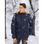 TACVASEN Homme Veste Homme Hiver Décontracté Veste Homme Coupe-vent Veste Homme Chaude Veste Homme Polaire Parka Capuche