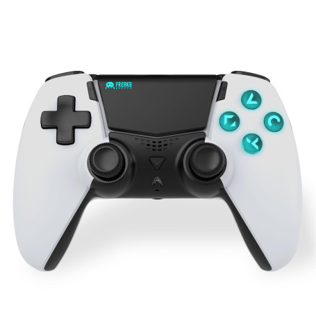 Freaks and Geeks-Manette Sans Fil Bluetooth pour PS5 et PS5 slim - N&B