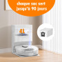 18 Accessoires pour Dreame L10s Plus Robot Aspirateur Laveur, 1 Brosses Principale, 4 Sacs à Poussière, 4 Filtre, 4 Chiffons de 