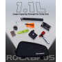ROCKBROS Sacoche de Cadre, Tube Supérieur Étroite pour VTT, Vélo de Course, Électrique - Environ 1,1 L