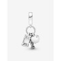 Breloque symbole de New York en argent sterling 925 compatible avec les breloques Pandora et beaucoup d'autres bracelets à brelo