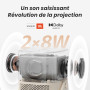 Vidéoprojecteur Portable avec Son JBL et Batterie Intégré, Yaber T2 Projecteur Video Full HD Natif 1080P, Vidéoprojecteur WiFi B