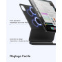 Inateck Housse Clavier magnétique pour iPad Air 11" M3/M2 (2024-2025), Air 5e/4e gen 10,9", Pro 11" (1re-4e gen) : Support Canti