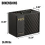 VOX VT20X Ampli guitare à modélisation 20W Noir - 1x8"