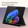 Microsoft Surface Pro (chargeur inclus) | Copilot+ PC | Ecran tactile OLED 13" | Snapdragon® X Elite | 16Go RAM | SSD 256Go | De