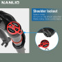 NANLIO Fourches de suspension de vélo 26/27,5/29" MTB Air Fork Réglage du rebond à distance Droite Fourche de montagne pour vélo