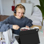 Lielax Coque Clavier pour iPad A16 11ème Génération 11 Pouces 2025/10ème Génération 10.9 Pouces 2022, AZERTY Layout Clavier Étui