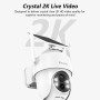 GALAYOU Camera Surveillance WiFi Exterieure sans Fil Batterie - Panneau Solaire, 2K Camera Solaire Exterieur 2,4GHz, Alerte Inst