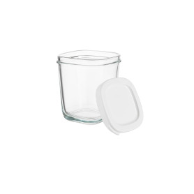 Lot de 6 Pots de yaourt sans égouttoir pour Multi Delices Express - SEB XF1001E1 - égouttoirs non inclus