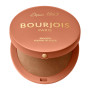 Bourjois Maxi Boîte Ronde Poudre de Soleil, 002 Medium, Fini mat doux, Formule Vegan, Poudre bronzante facile à estomper, Pour u