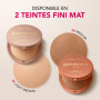 Bourjois Maxi Boîte Ronde Poudre de Soleil, 002 Medium, Fini mat doux, Formule Vegan, Poudre bronzante facile à estomper, Pour u