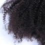 Tissage Naturel Cheveux Humain Afro Kinky Curly Human Hair Bunldes 4B 4C Meche Bresilienne Vierge Remy Cheveux Humains Tissage B