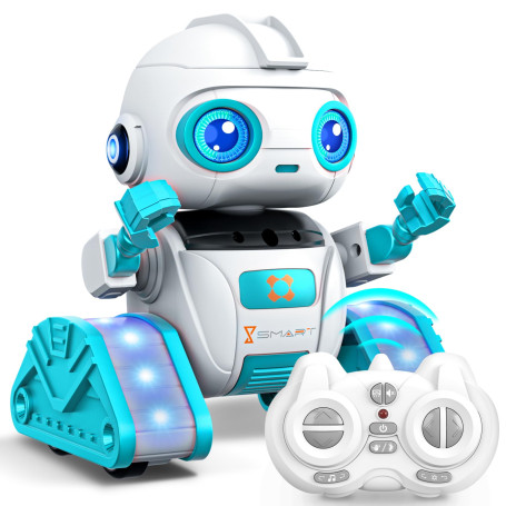 Subtail Robot Enfant Jouet - Robot Télécommandés Rechargeables avec Veilleuse Projecteur Ciel Etoile - Jouet Enfant 3 4 5 6 Ans 
