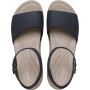Crocs Femme Brooklyn Sangle de Cheville Compensée Sandale