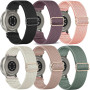 TUCOMO Lot de 6 bracelets élastiques en nylon compatibles avec Amazfit Active 2/Active 2, Loop - Pour Amazfit GTS 4/4 Mini/3/2/2