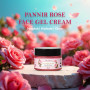 Vanan Pannir Rose Gel Cream 50 ml | Gel-Crème Hydratant Léger à l’Acide Hyaluronique & Rose | Soin Visage Non Gras | Hydrate & R