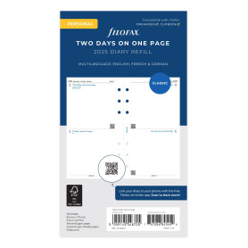 Personnel Deux jours par page 3 langue 2025