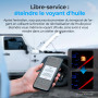 TOPDON Topscan lecteur de code OBD2 Bluetooth sans fil avec test actif, 8 réinitialisations, outil de diagnostic de voiture pour