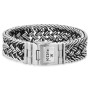 kuzzoi 335104 Bracelet pour homme en argent Sterling poinçon 925 massif, largeur 20 mm