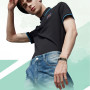 Harikiri Magnétiques Bracelet Compatible avec Xiaomi Mi Band 9/8,Bracelet Rechange Magnétique Métal Acier Inoxydable pour Xiaomi