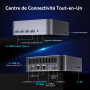 GEEKOM [Seul Prix européen du Hardware pour Mini PC Intel GT1 Mega Mini PC avec Intel Core Ultra 9-185H, 32Go DDR5, 1To SSD, 6×U