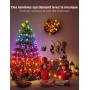Govee RGBIC Guirlande Lumieuse de Noël Extérieure 10M, Lampe LED d'Halloween, Decoration Noël Intérieure, Lumière LED Extérieure