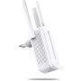 MERCUSYS TP-Link Répéteur WiFi Puissant N300Mbps, 3 antennes externes puissantes,indicateur de Signal Intelligent, WPS, MIMO, In