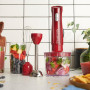 Russell Hobbs Mixeur plongeant [3 en 1 : mixeur, fouet, hachoir] Blender Rouge (bol 600 ml, smoothies, soupes, sauces, dips, lam