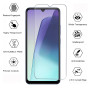 FHSYCR Coque pour Xiaomi Redmi 14C avec 1 Pièces Verre Trempé Protection, Premium PU Cuir Multifonction Magnétique Portefeuille 