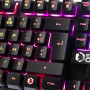 EMPIRE GAMING - Clavier Gamer Nouveau K300 (AZERTY) - 105 Touches Semi-Mécaniques - Rétroéclairage LED RGB - 19 Keys Anti-Ghosti