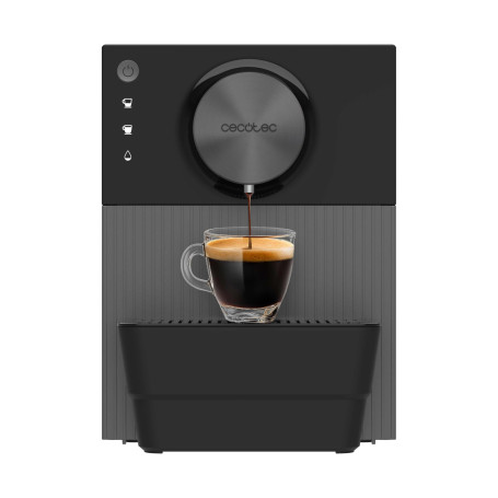 Cecotec Machine à Café Superautomatique Compacte Cremmaet Cube. 1350W, Système de Pressage 10g, Système de Pré-Infusion, 19 Bars