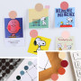 ONEBO 72 Feuilles Autocollants colorés,Autocollants à Pois colorés étoiles en Forme de,Pour la décoration d'agendas,d'enveloppes