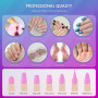 Lot de 26 Embout Ponceuse Ongles, 3/32" Professionnels Embouts en Céramique/Diamant pour Lime à Cuticules pour Ponceuse à Ongles